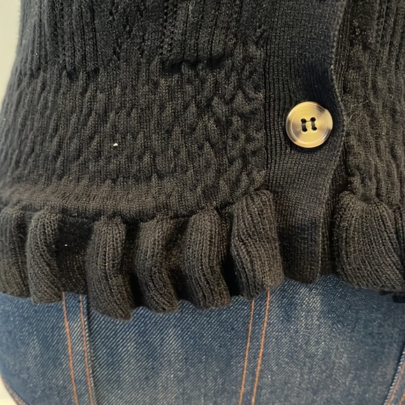 Celebrity pink Pointelle button up sweater NWT XS - Picture 9 of 12